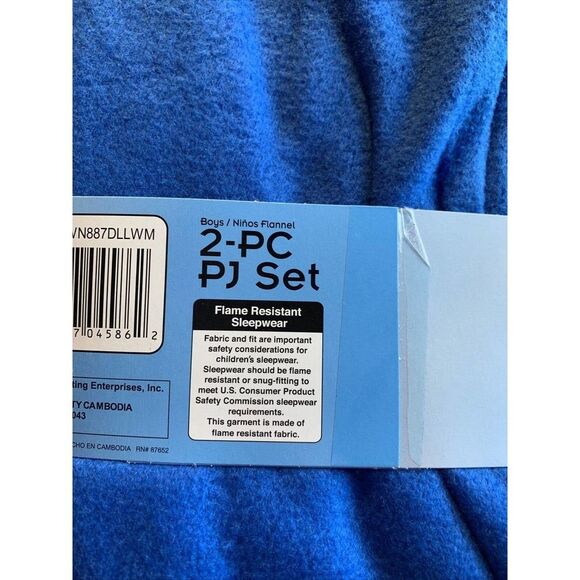 Paw Patrol Long Sleeve Flannel Toddler Girls Boys Unisex Pajamas 2-Piece Set NWT - Picture 6 of 11